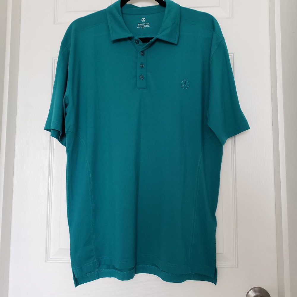Mercedes-Benz Mens Polo Shirts Size Large Work Casual